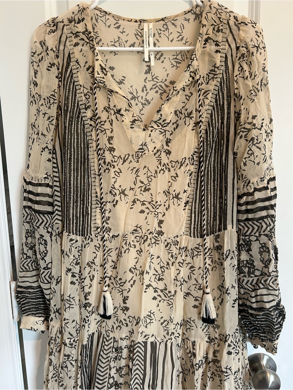 Anthropologie Talulah Tiered Midi Dress - Picture 5 of 11